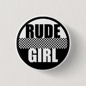 Rude Girl Button (Voorkant)