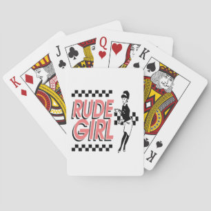 Rude Girl Pokerkaarten