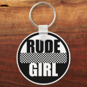 Rude Girl Sleutelhanger (Voorkant)