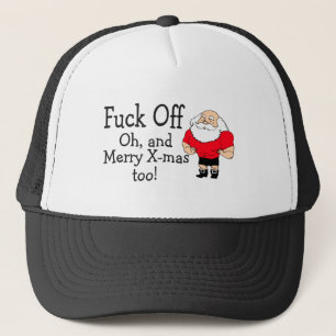 Rude-kerstgroet Trucker Pet
