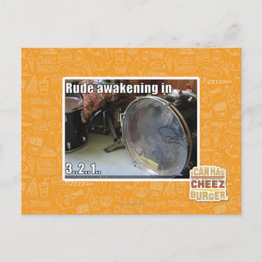 Rude ontwaken in briefkaart (Voorkant)