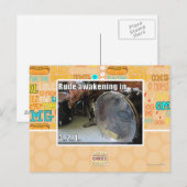 Rude ontwaken in briefkaart (Voorkant / Achterkant)
