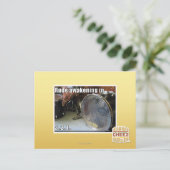 Rude ontwaken in briefkaart (Staand voorkant)