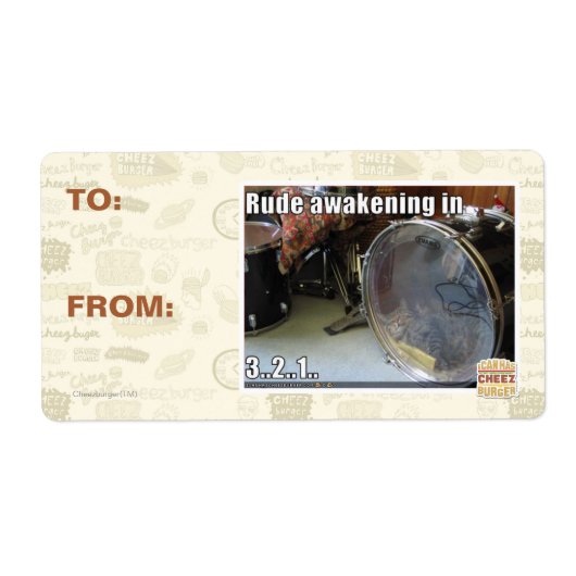 Rude ontwaken in etiket (Voorkant)