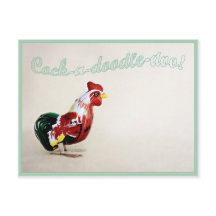 Rude Rooster Briefkaart