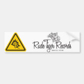 Rude Tiger Records Bumpersticker (Voorkant)