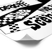 Rude Zombie ska poster (Hoek)