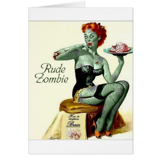 Rude Zombie "The First Bite" (Voorkant)