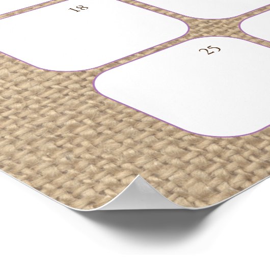 Ruder Schapenbabyshower Datum Agenda Poster (Hoek)