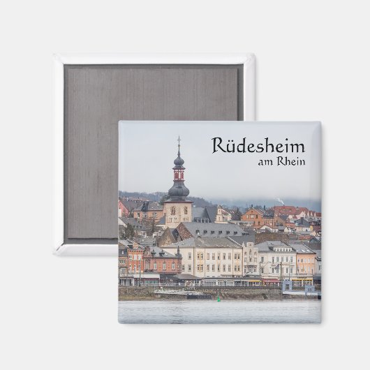 Rüdesheim am Rhein - Duitsland Magneet (Voorkant / Achterkant)