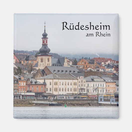 Rüdesheim am Rhein - Duitsland Magneet (Voorkant)