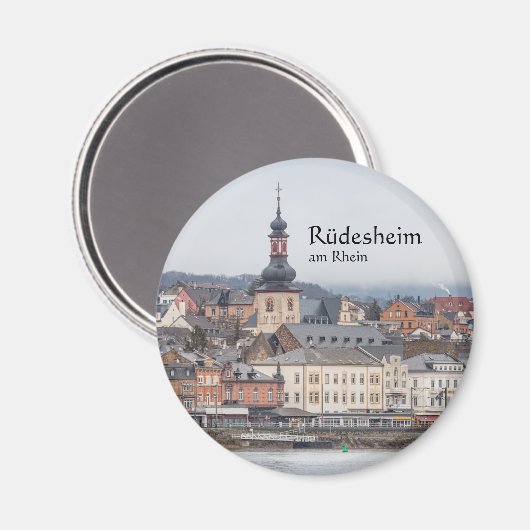 Rüdesheim am Rhein - Duitsland Magneet (Voorkant / Achterkant)