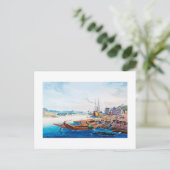 Rüdesheim, Duitsland 01A Briefkaart (Staand voorkant)