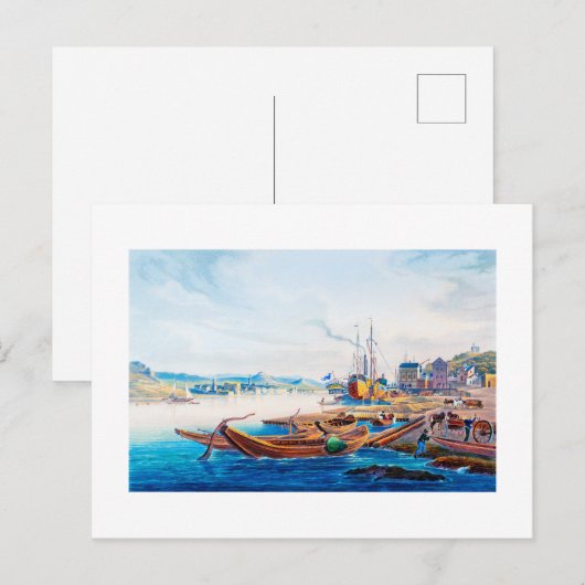 Rüdesheim, Duitsland 01A Briefkaart (Voorkant / Achterkant)