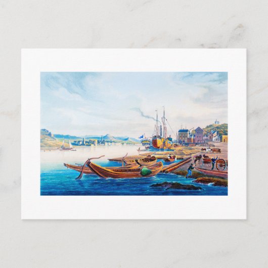 Rüdesheim, Duitsland 01A Briefkaart (Voorkant)