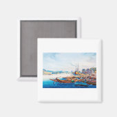 Rüdesheim, Duitsland 01A Magneet (Voorkant / Achterkant)