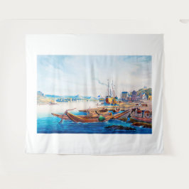 Rüdesheim, Duitsland 01A Wandkleed