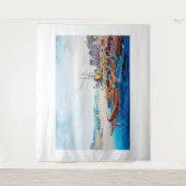 Rüdesheim, Duitsland 01A Wandkleed (Voorkant)