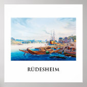 Rüdesheim, Duitsland 01B Poster (Voorkant)