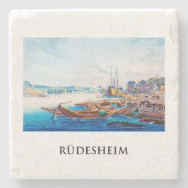 Rüdesheim, Duitsland 01B Stenen Onderzetter
