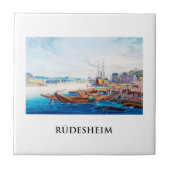Rüdesheim, Duitsland 01B Tegeltje (Voorkant)