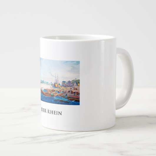 Rüdesheim, Duitsland 01C Grote Koffiekop (Voorkant rechts)