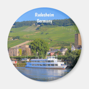 Rudesheim, Duitsland, Cruiseschip Magneet