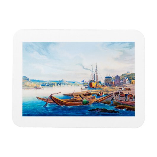 Rüdesheim, Duitsland Magneet (Horizontaal)