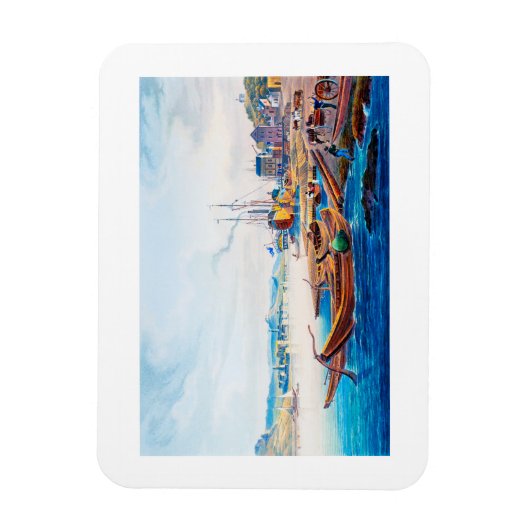 Rüdesheim, Duitsland Magneet (Verticaal)