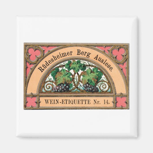 Rudesheimer Berg Auslese Magneet (Voorkant)