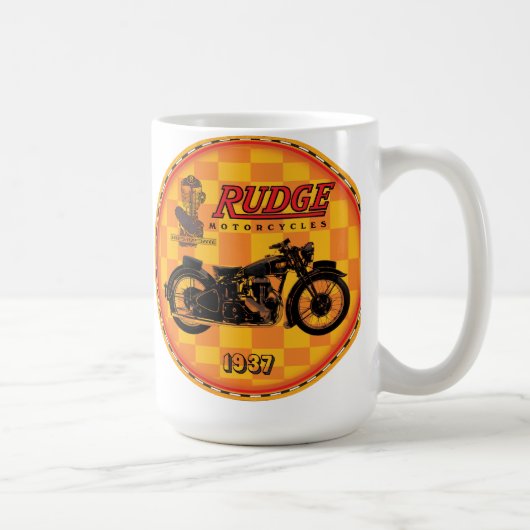 Rudge-motorfietsen Koffiemok (Rechts)