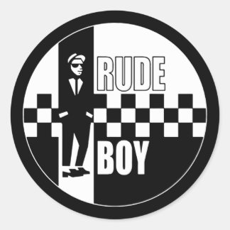 Rudies Ronde Sticker