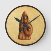 Rudimentaire Viking Ronde Klok (Voorkant)