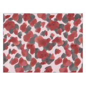 Rudimentaire waterverf winter dier print tafelkleed (Voorkant (Horizontaal))