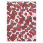 Rudimentaire waterverf winter dier print tafelkleed (Voorkant)