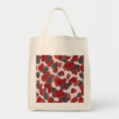 Rudimentaire waterverf winter dier print tote bag (Voorkant)