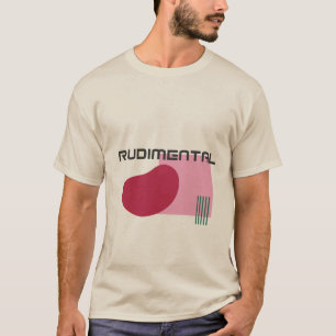 Rudimentale grafische T-shirt