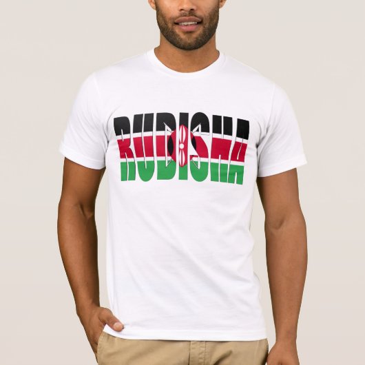 Rudisha Kenyan Flag T-shirt (Voorkant)