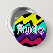 rudo ronde button 7,6 cm (Voorkant /achterkant)
