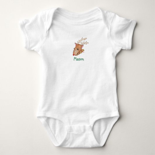 Rudolf Baby suit Romper (Voorkant)