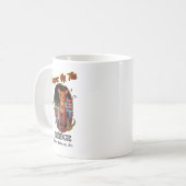 Rudolf bij Burger bij de brug Lake Havasu, Az; Koffiemok (Voorkant links)