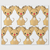 Rudolf Chihuahua Cadeaupapier (Vlak)