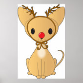 Rudolf Chihuahua Poster (Voorkant)