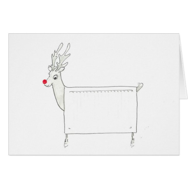 Rudolf de Red Nosed Radiator (Voorkant Horizontaal)