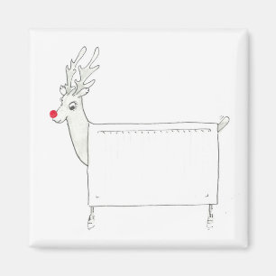 Rudolf de Red Nosed Radiator Magneet