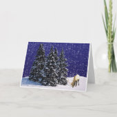 Rudolf het rendier feestdagen kaart (Voorkant)