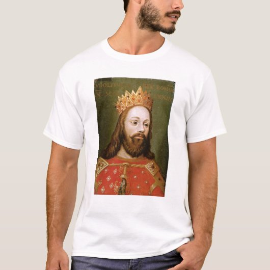 Rudolf I uncrowd Roman Emperor T-shirt (Voorkant)