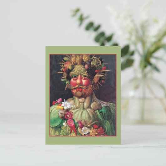 Rudolf II van Giuseppe Arcimboldo Briefkaart (Staand voorkant)