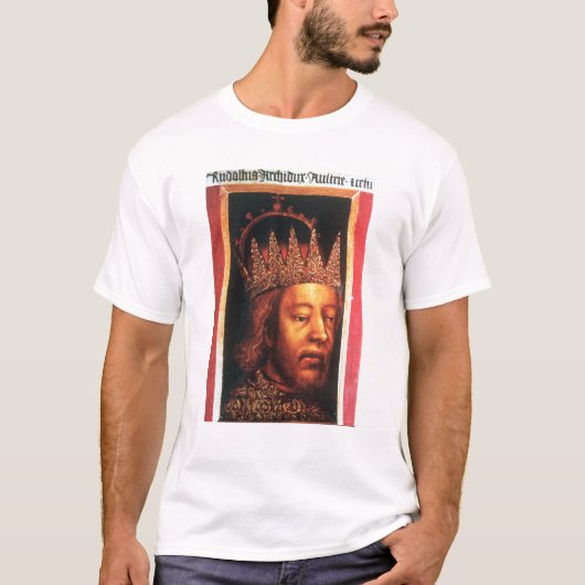 Rudolf IV, keizer van Oostenrijk en Tirol, c.1360 T-shirt (Voorkant)