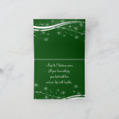 Rudolf Kerstmis Feestdagen Kaart (Binnen)